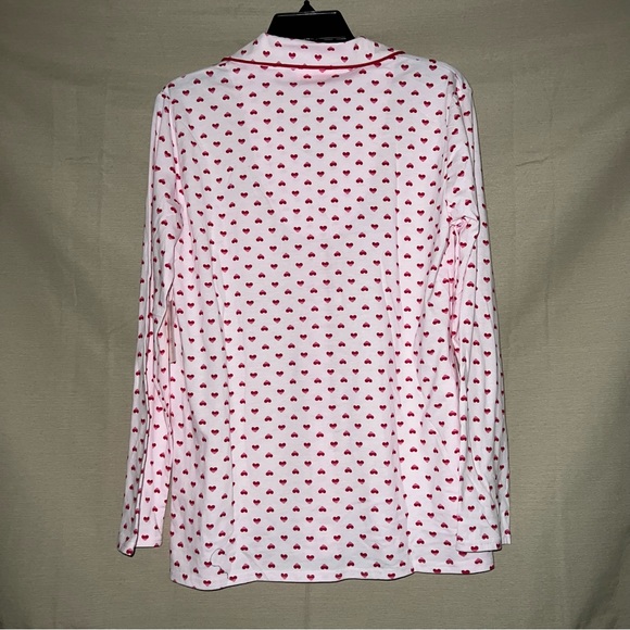 Laura Ashley Heart Printed Pajama Set❤️/ Size L // NWT - Picture 4 of 5